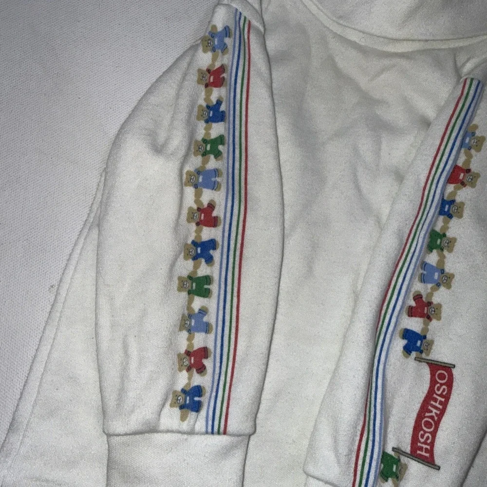 Vintage Oshkosh Turtleneck Top Long Sleeve Bears Print Toddler‎ 18 Months Boys
